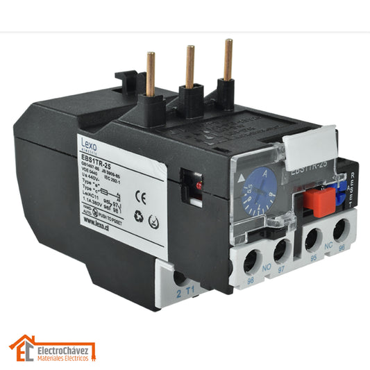 Relé Térmico Regulable (5.5 - 8a) para Contactor - Lexo