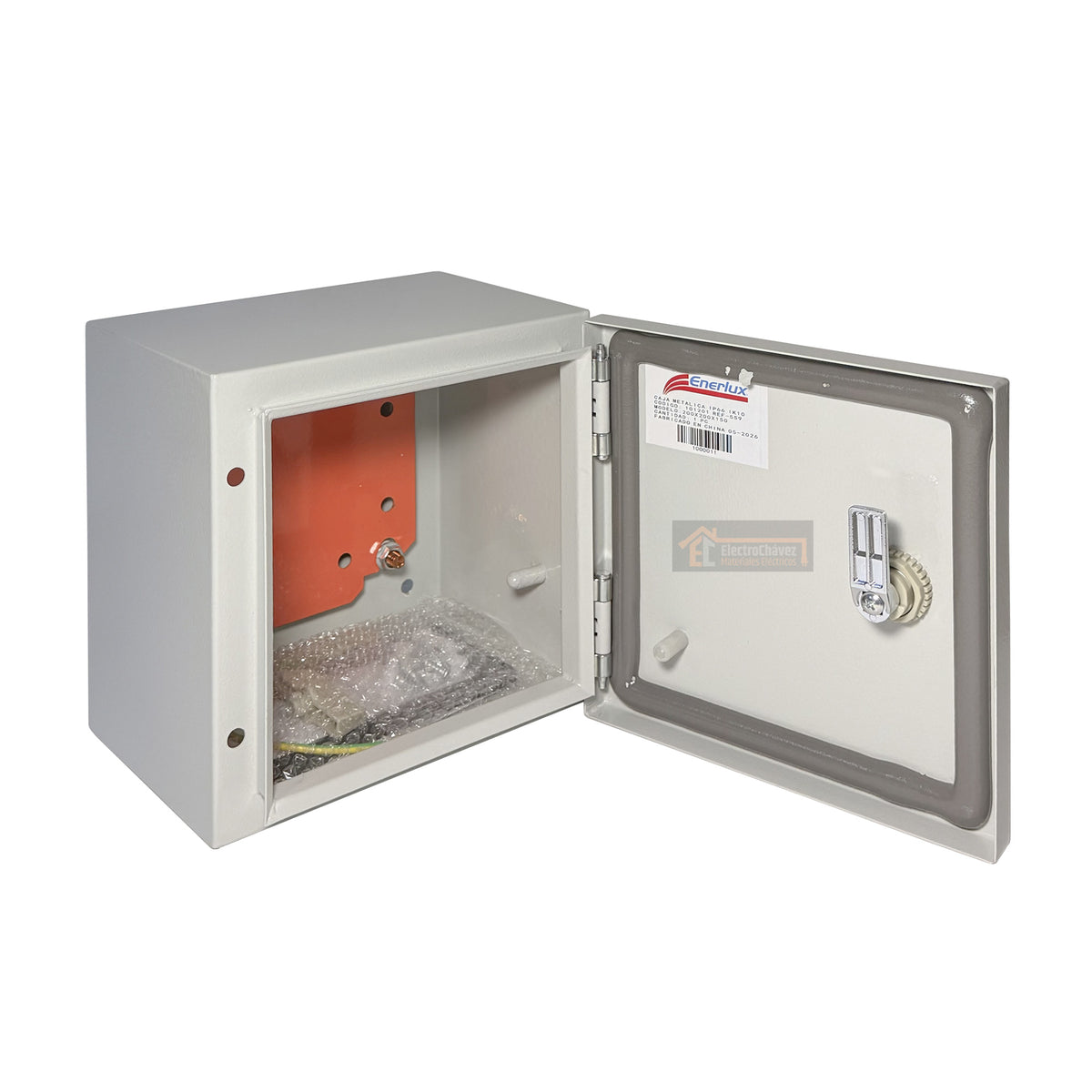 Gabinete Tablero Metálico Eléctrico 200x200x150 1 puerta Ip65