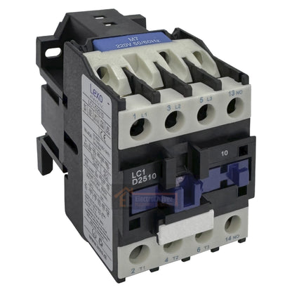 Contactor 25A / 3P + 1NO Bobina 220v - Lexo