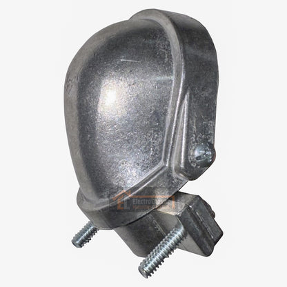 Cabeza Terminal de Servicio 20mm (1/2") Galvanizado con Abrazadera