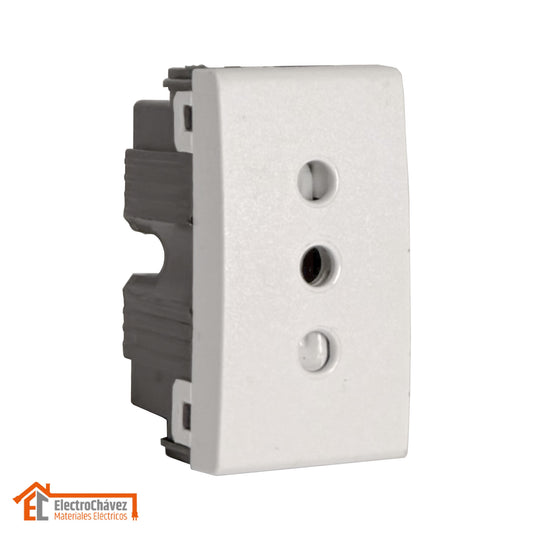 Modulo Enchufe 10a Compatible Placa Hidrobox Exterior Intemperie  - Kalop