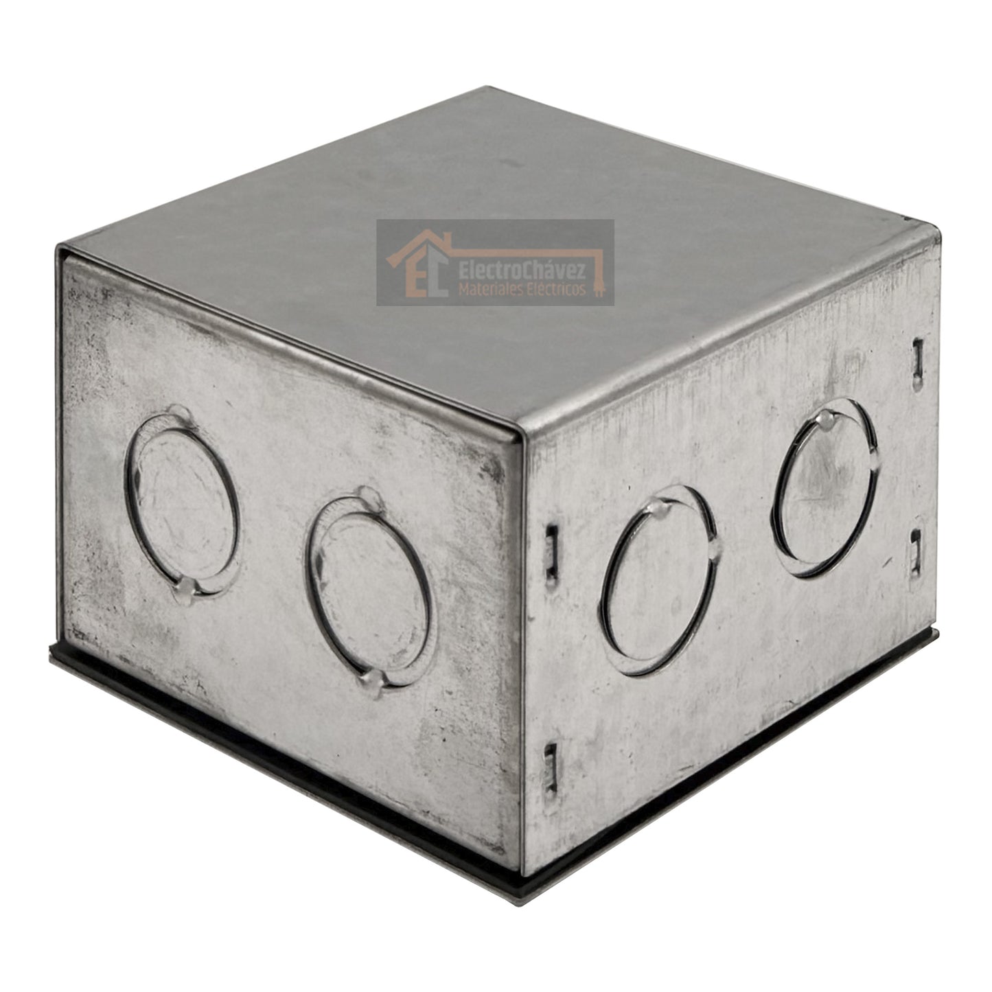Caja Metálica 100x100x65 Sobrepuesta Pre-Galvanizada