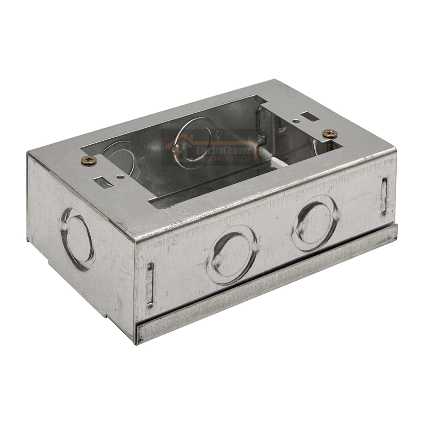 Caja Chuqui Metálica Sobrepuesta Pre-Galvanizada