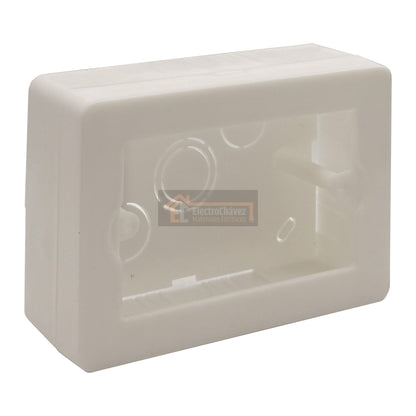 Caja Pvc Chuqui Distribución Eléctrica Blanca - EKOLINE