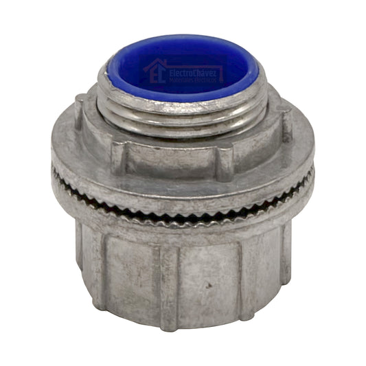 Terminal Conector HUB 32mm Galvanizado RMC