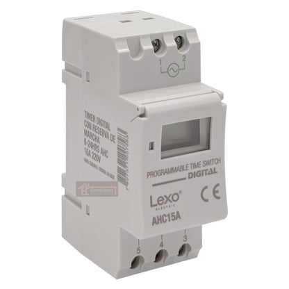 Temporizador / Timer Digital Programable 220v Riel - Lexo