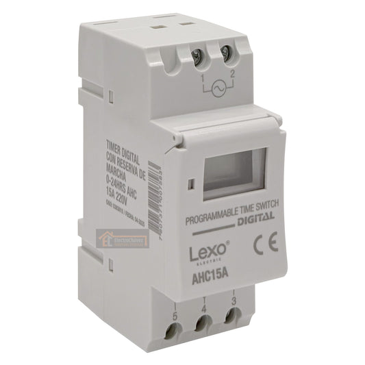 Temporizador / Timer Digital Programable 220v Riel - Lexo
