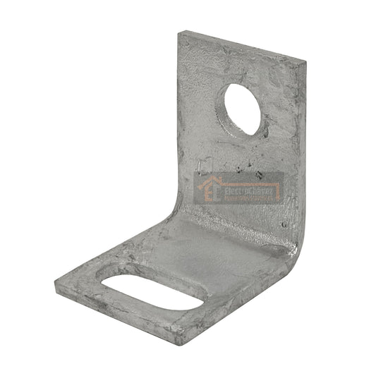 Soporte Red de Empalme Tipo L En Acero Galvanizado