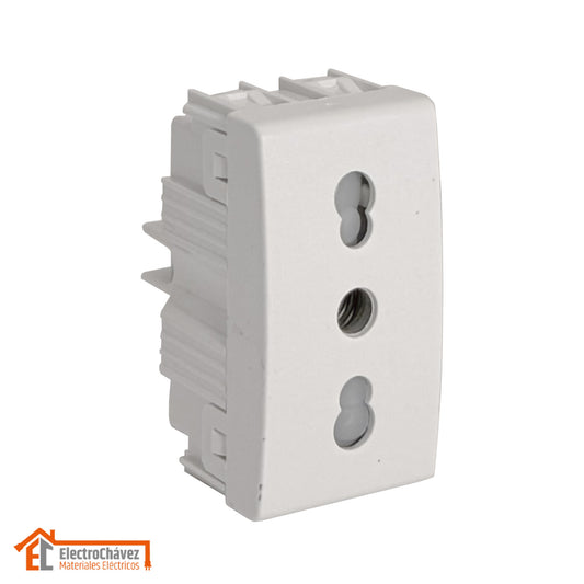 Modulo Enchufe 16a Compatible Placa Hidrobox Exterior Intemperie  - Kalop