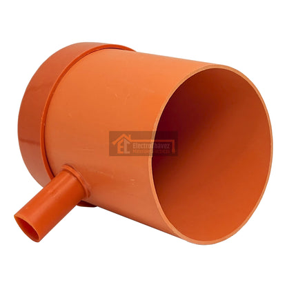 Camarilla De Registro Pvc 110mm Con Tapa