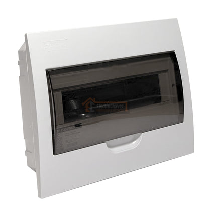 Tablero Embutido Interior 12 Circuitos / Módulos