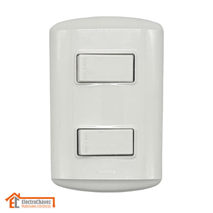 Interruptor Embutido Triple 9/32 10a Modus Plus - Bticino