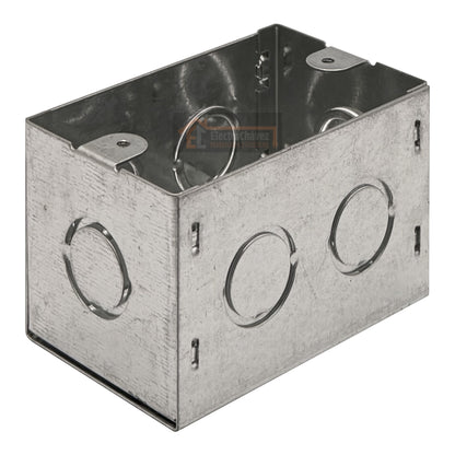 Caja Metálica 100x65x65 Sobrepuesta Pre-Galvanizada