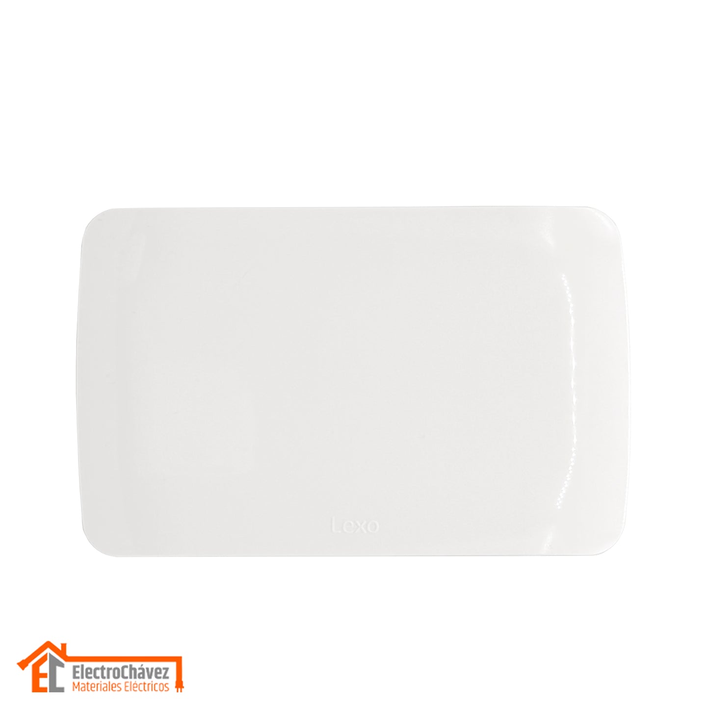 Tapa / Placa Ciega Embutida Blanco / Armado - Lexo