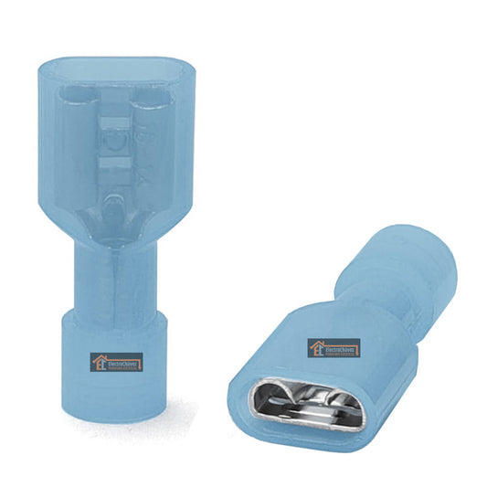 Terminal Aislado Hembra Paleta Azul (16 - 14 Awg) Unidad