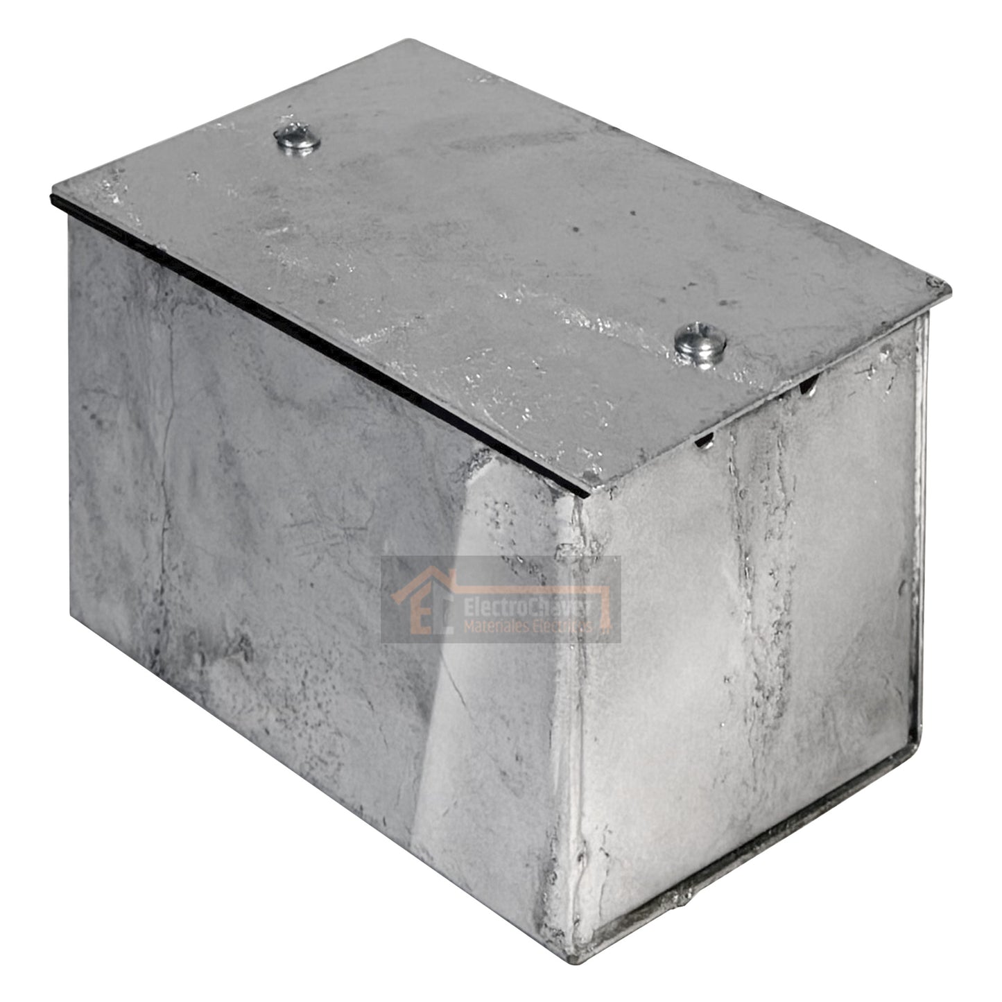 Caja Metálica Galvanizada Lisa 100x65x65