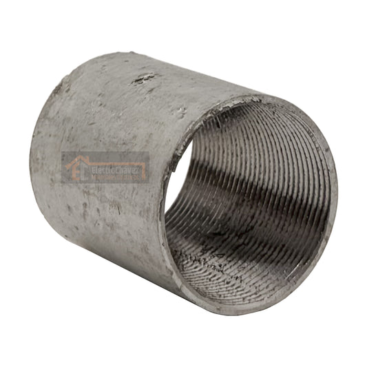 Copla Unión 32mm Galvanizada con Hilo RMC