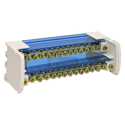 Barra Repartidora Regleta Bipolar 2x15 Polos