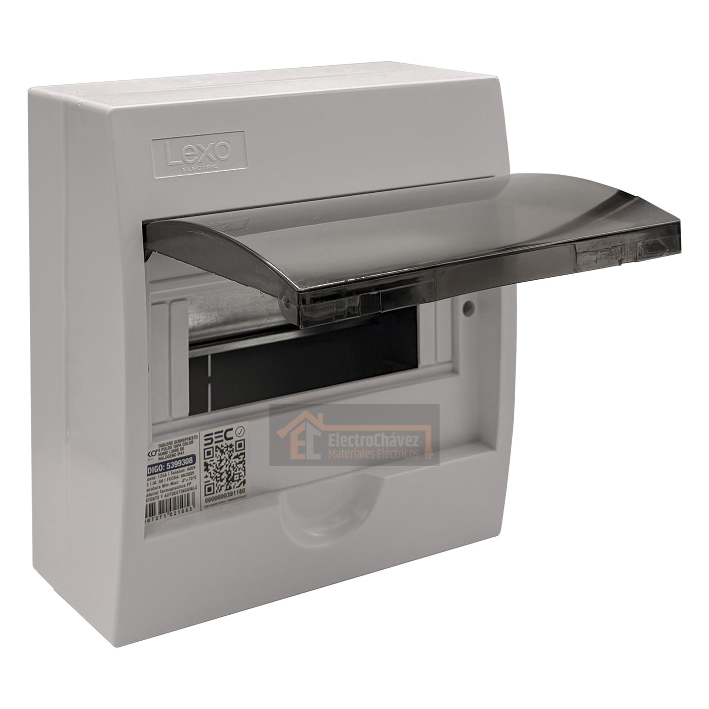 Tablero Sobrepuesto Interior 8 Circuitos / Módulos