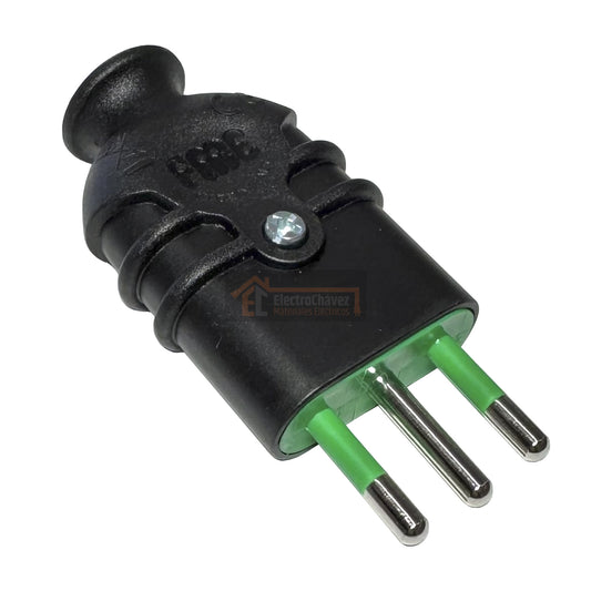 Enchufe Macho Volante 2p+t 10a - Fanton