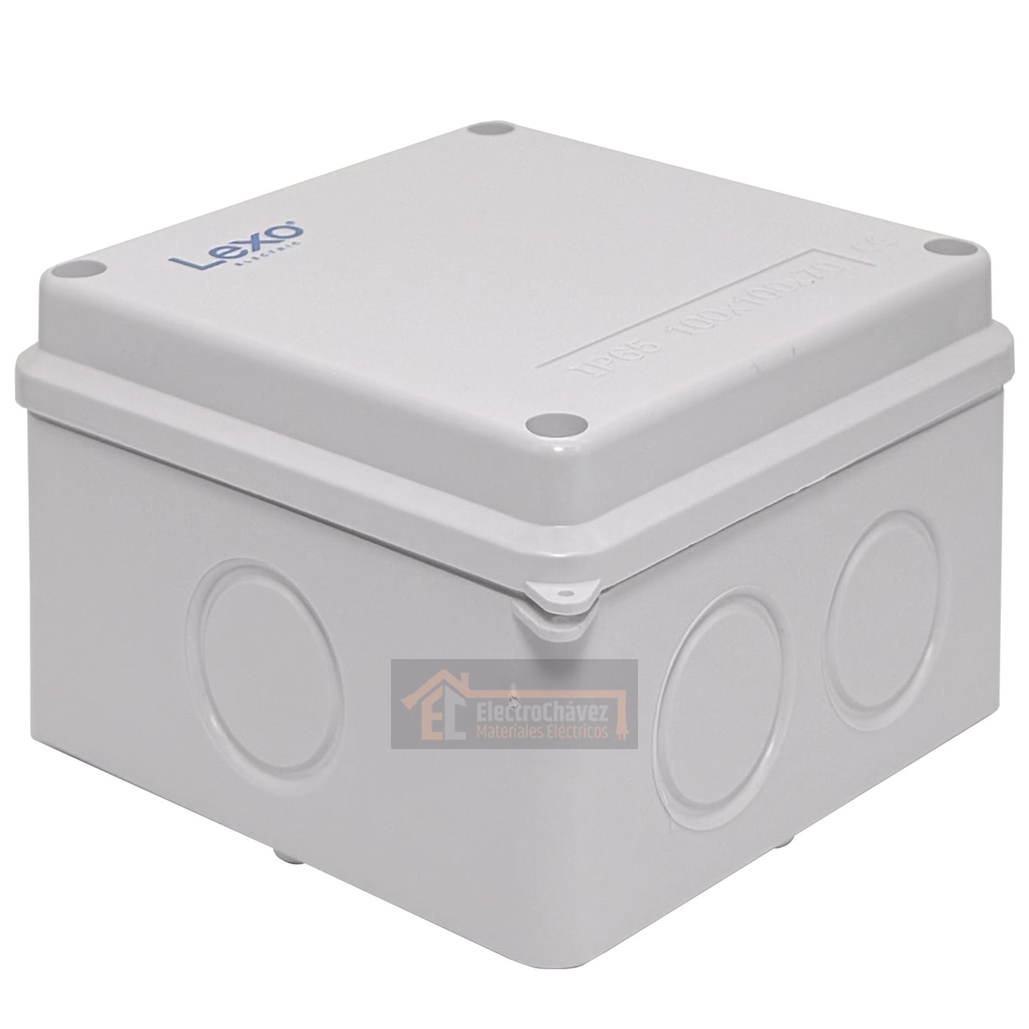 Caja Estanca Lisa 100x100x70 Exterior IP65