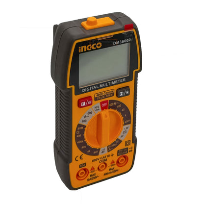 Tester Amperimetro Multimetro Digital 600v (DM36002) Profesional - Ingco