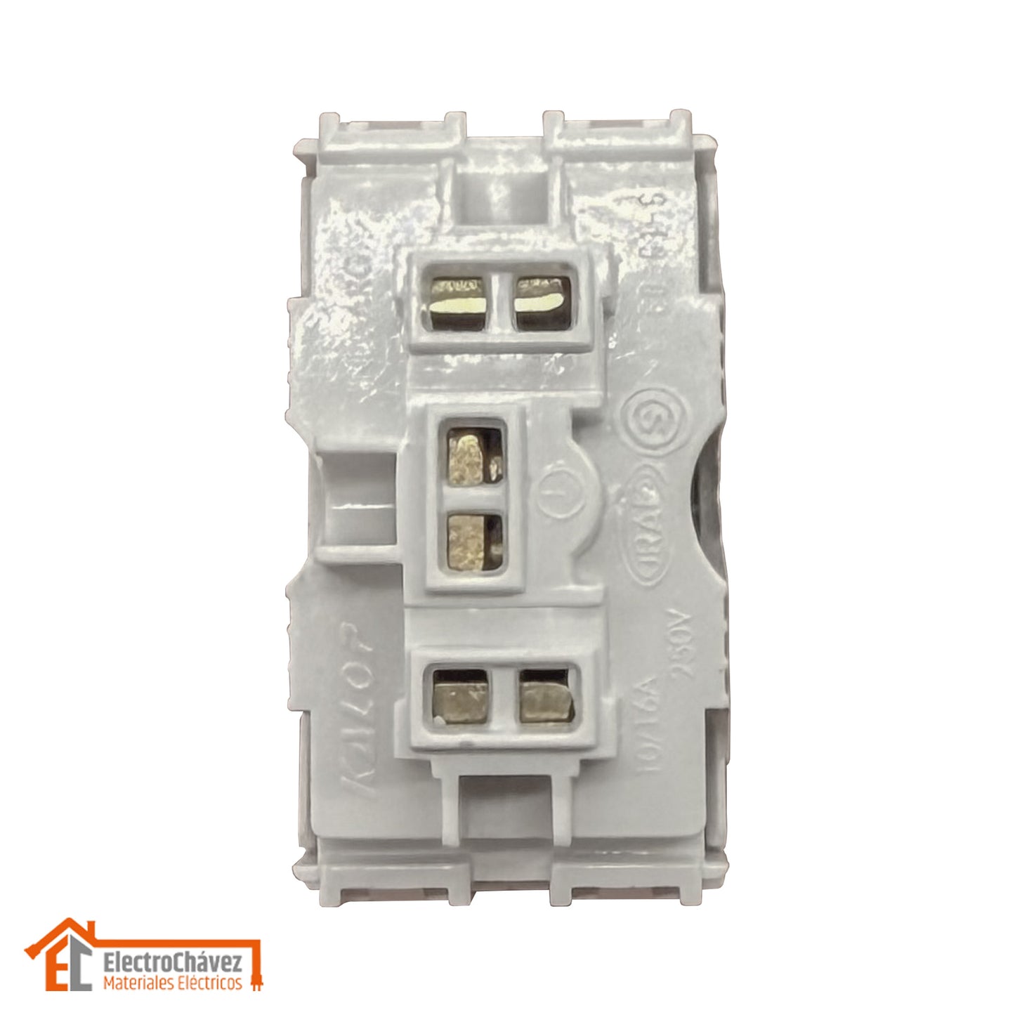 Modulo Enchufe 16a Compatible Placa Hidrobox Exterior Intemperie  - Kalop