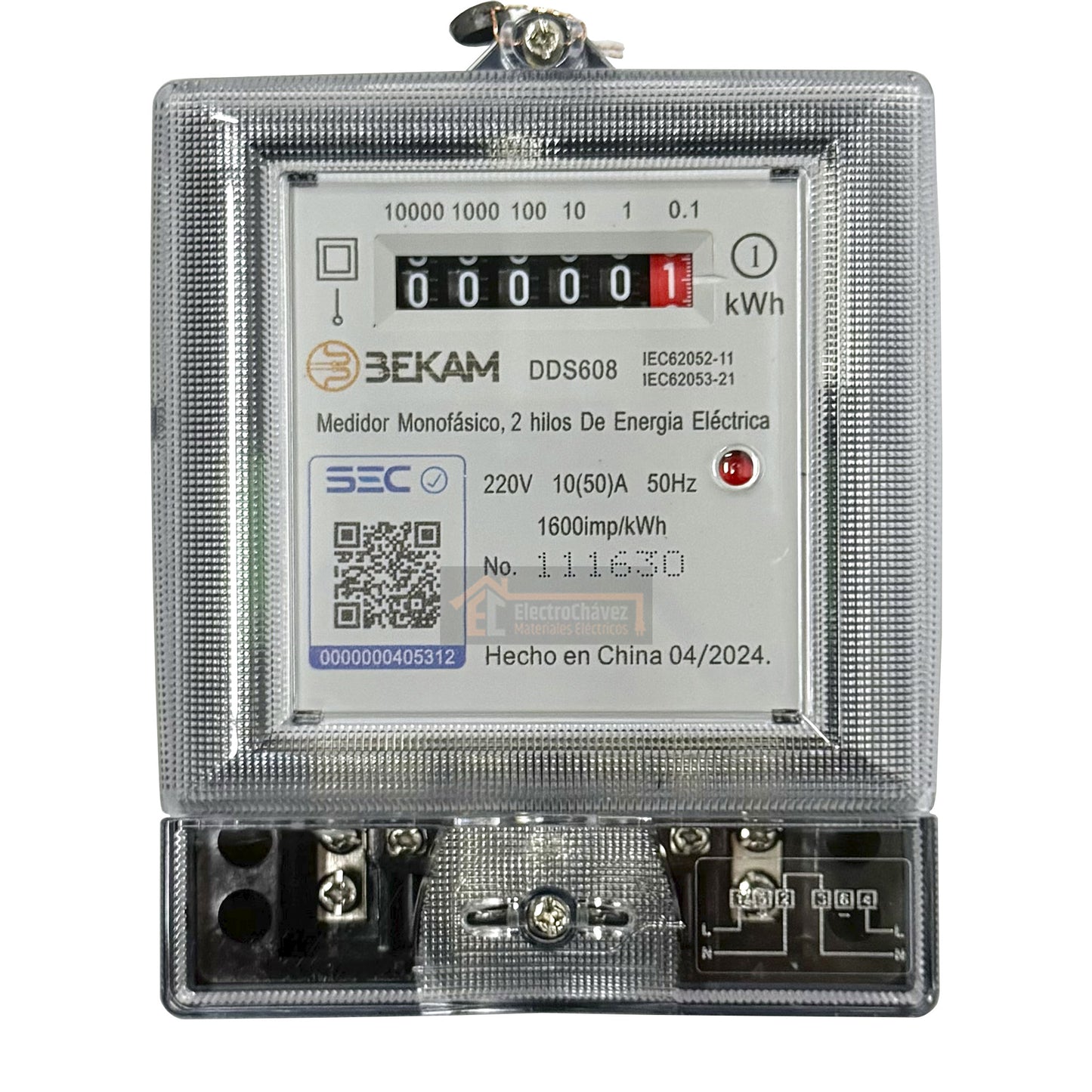 Remarcador De Corriente Eléctrico Monofásico Electrónico