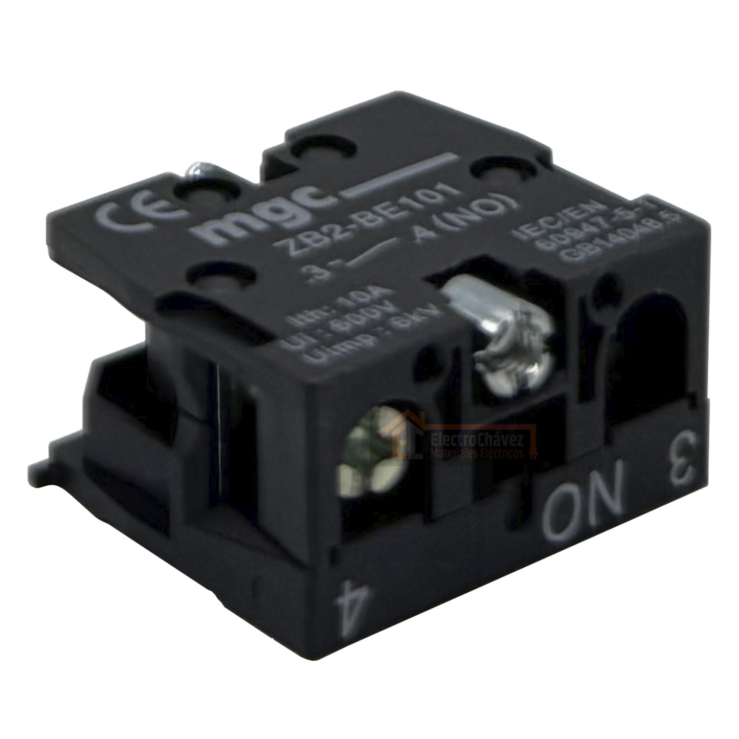 Contacto Auxiliar ( NO ) Para Selector Pulsador Botón