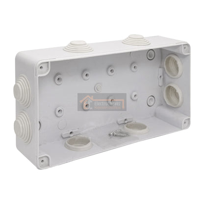 Caja Estanca Con Conos 200x100x70 Exterior