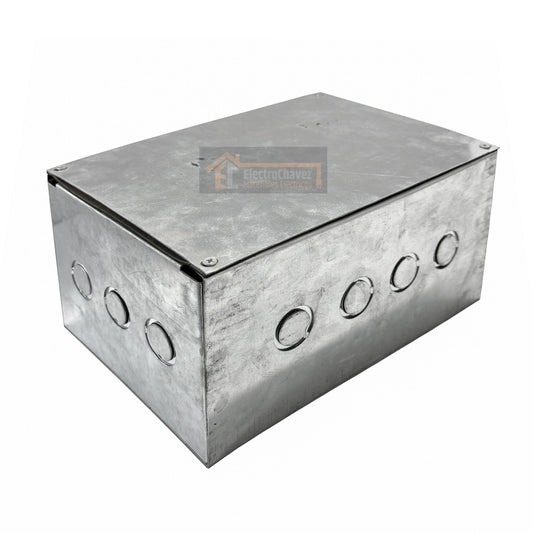 Caja Metálica 300x200x150 Sobrepuesta Pre-Galvanizada