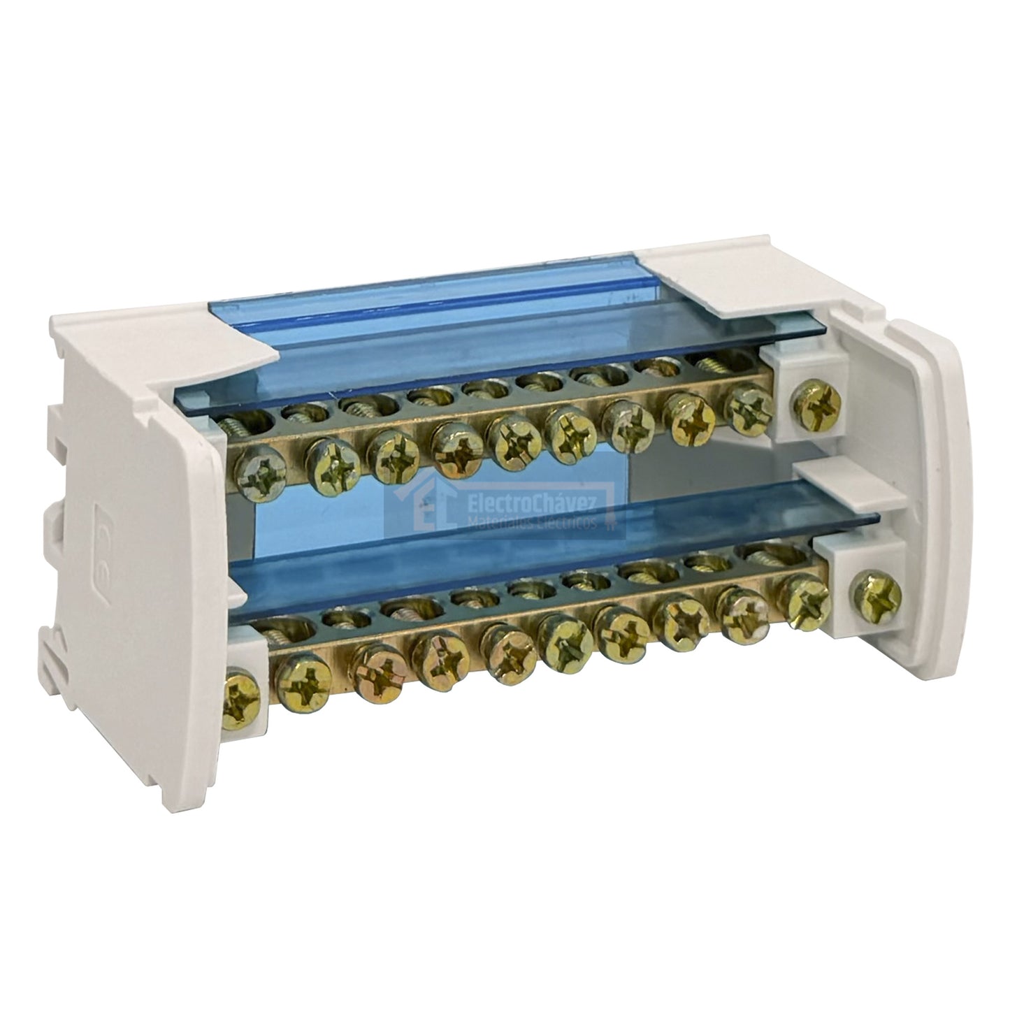 Barra Repartidora Regleta Bipolar 2x11 Polos