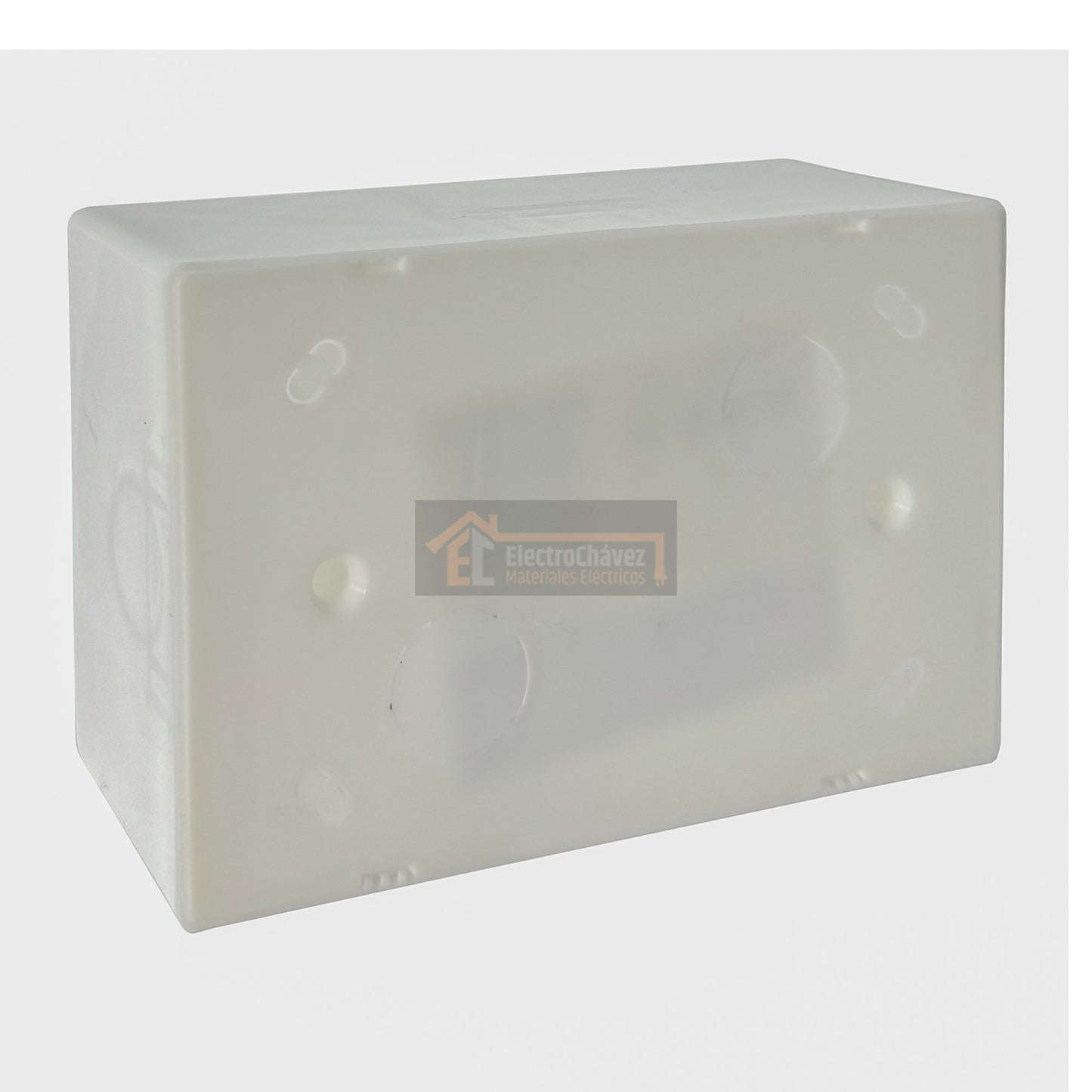 Caja Pvc Chuqui Distribución Libre de Halógenos Blanca - LEXO