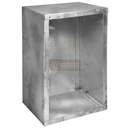 Caja Metálica Galvanizada Lisa 300x200x150