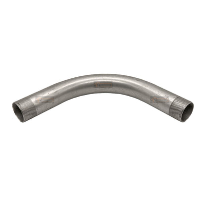 Curva Codo 20mm Galvanizado con Hilo RMC