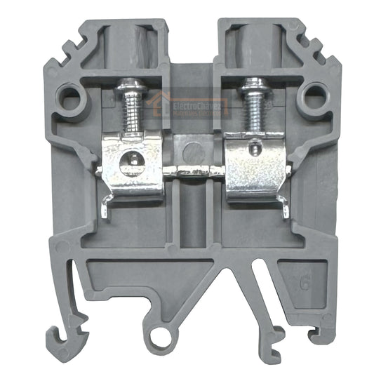 Borne Viking De Conexión 4 mm² Riel Din