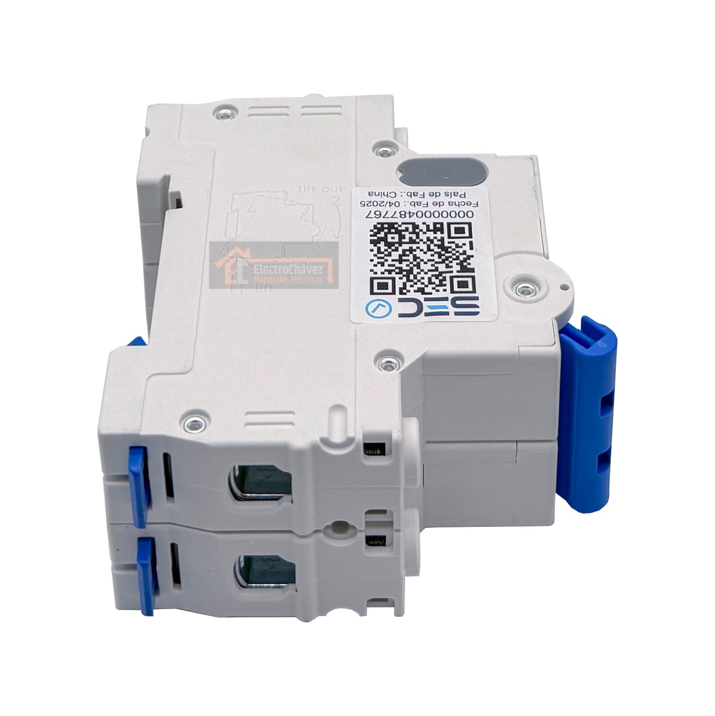 Interruptor Disyuntor Automático 2p 40a (2x40a) 6ka Curva C - Chint