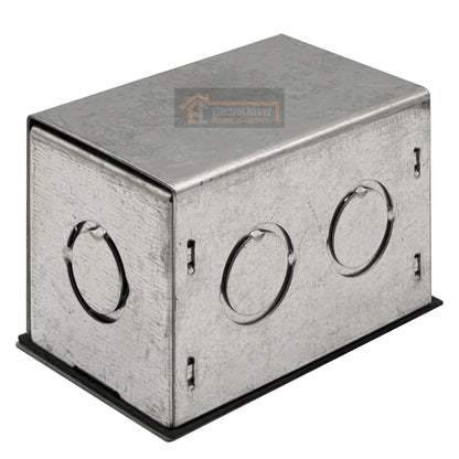 Caja Metálica 100x65x65 Sobrepuesta Pre-Galvanizada