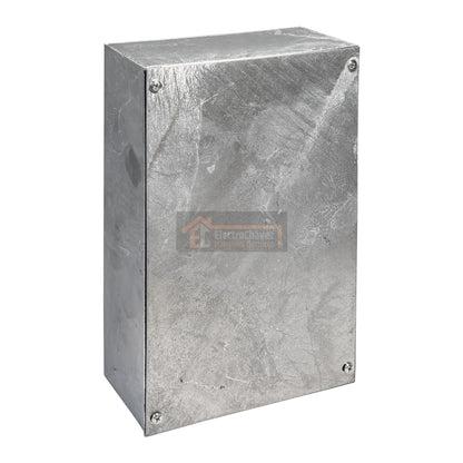 Caja Metálica Galvanizada Lisa 300x200x100