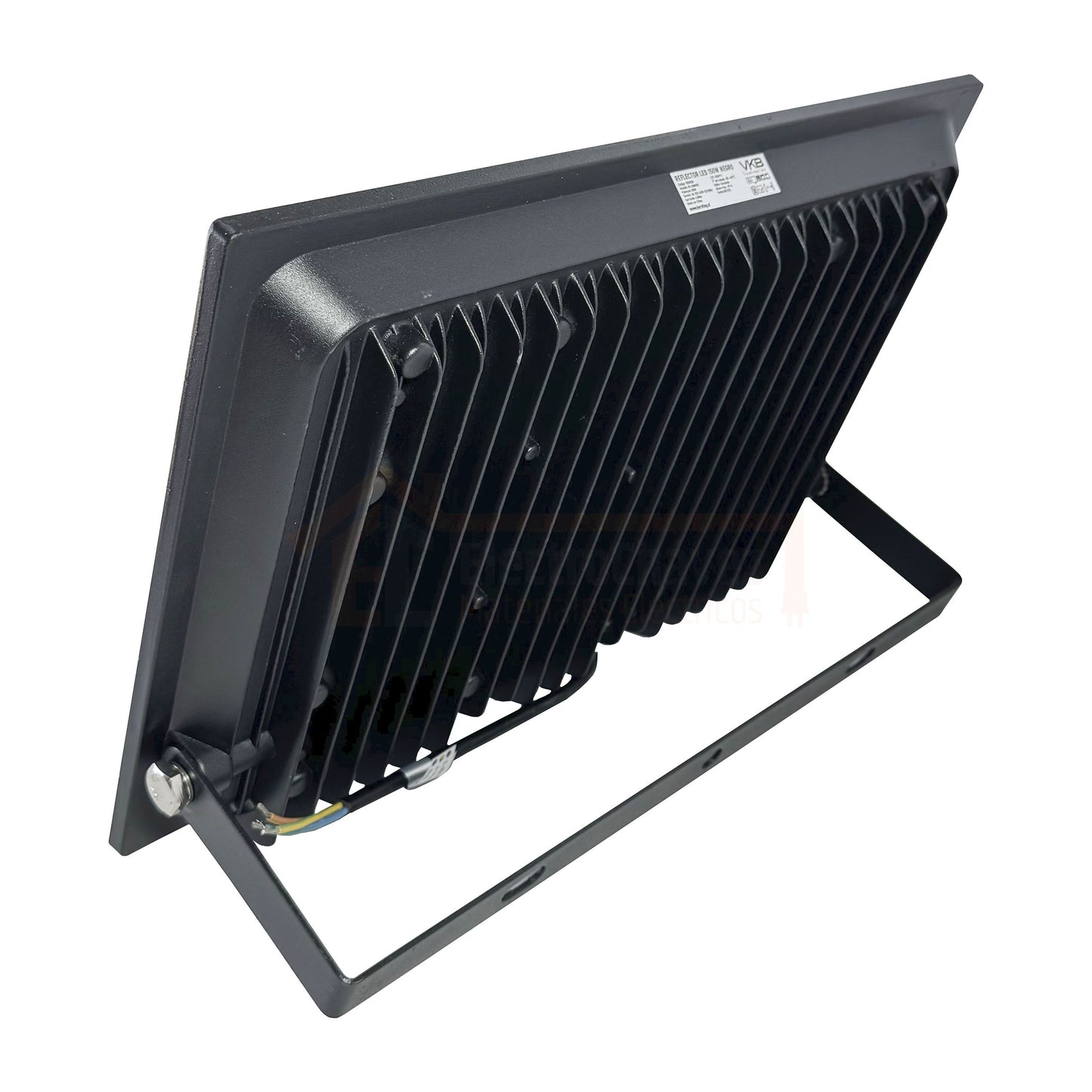 Foco Proyector 150w Reflector Metal Led IP65 Negro - VKB