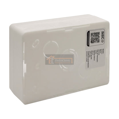 Caja Pvc Chuqui Distribución Eléctrica Blanca - EKOLINE