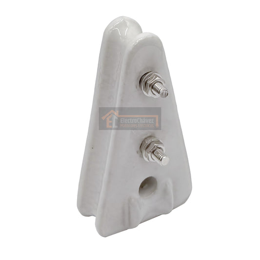 Seguro Portafusible Aéreo 30A Loza / Porcelana