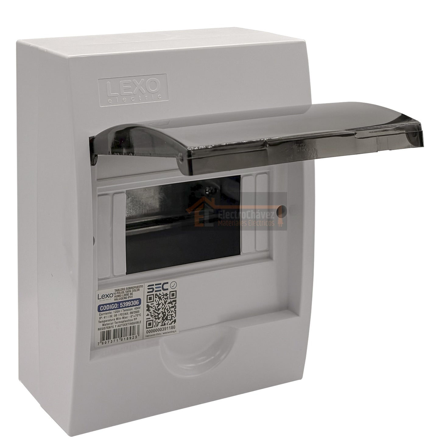 Tablero Sobrepuesto Interior 6 Circuitos / Módulos