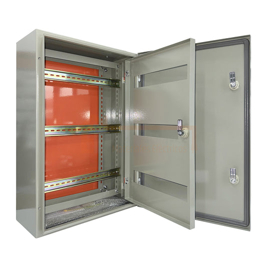 Gabinete Tablero Metálico Eléctrico 600x400x200 1 puerta con chasis Ip65