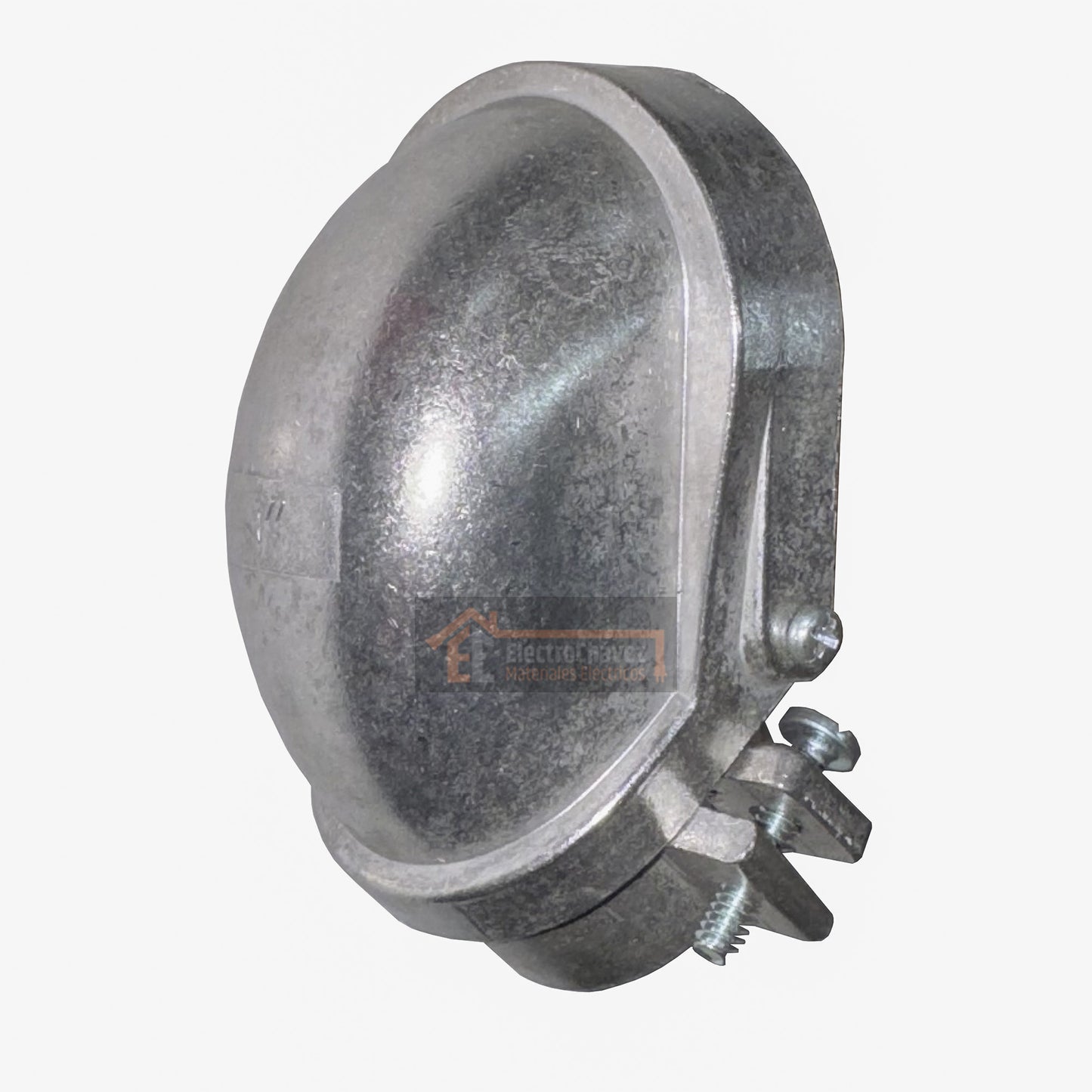 Cabeza Terminal de Servicio 40mm (1 1/4") Galvanizado con Abrazadera