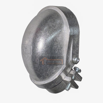 Cabeza Terminal de Servicio 40mm (1 1/4") Galvanizado con Abrazadera