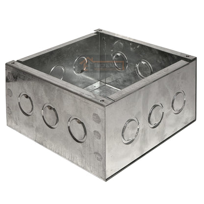 Caja Metálica 200x200x100 Sobrepuesta Pre-Galvanizada