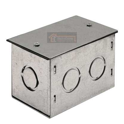 Caja Metálica 100x65x65 Sobrepuesta Pre-Galvanizada