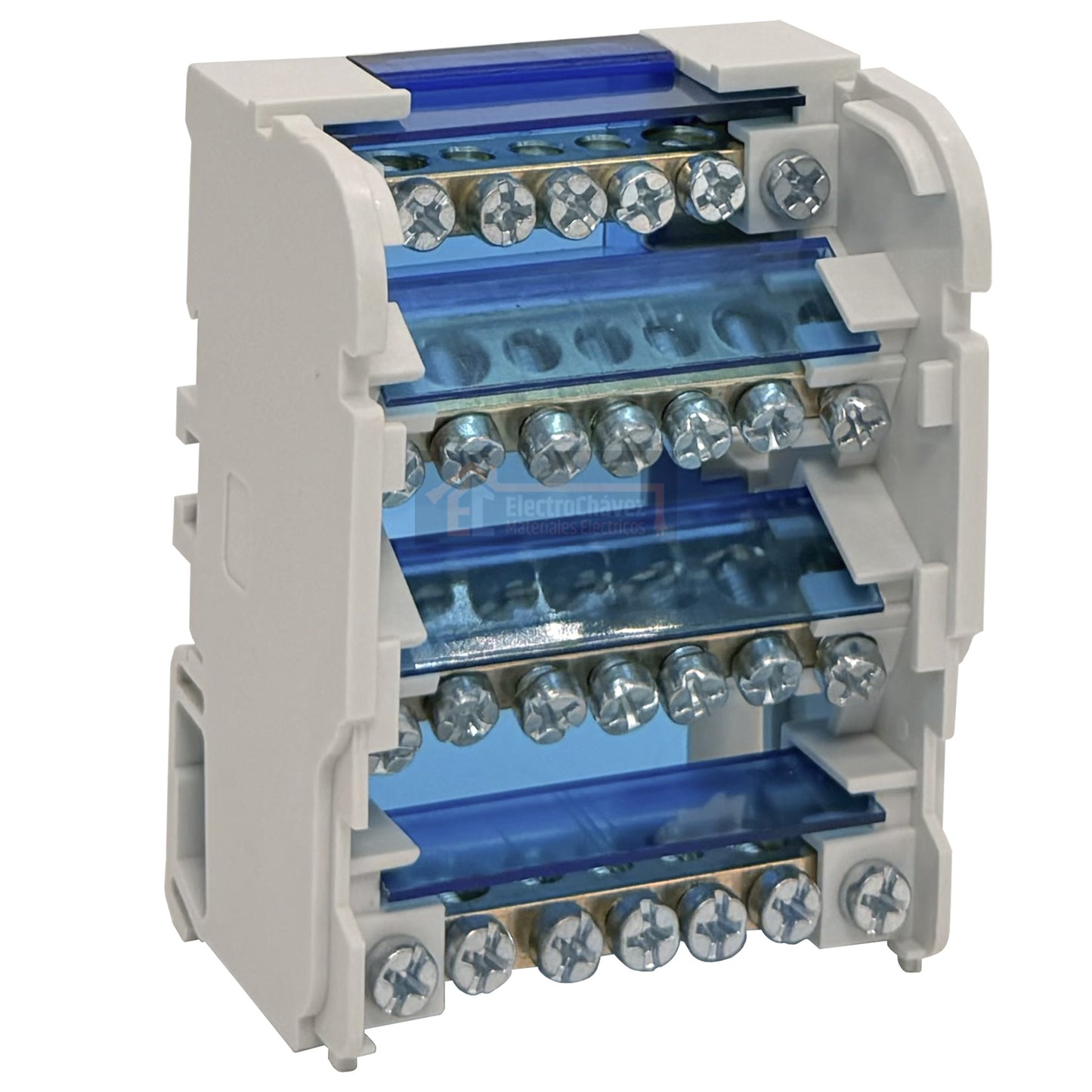 Barra Repartidora Regleta Tetrapolar 4x7 Polos