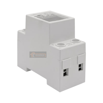 Remarcador De Corriente Eléctrico Monofásico 5(60)A Digital Riel Din